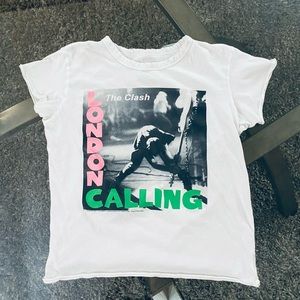 AE 'The Clash' graphic band t-shirt